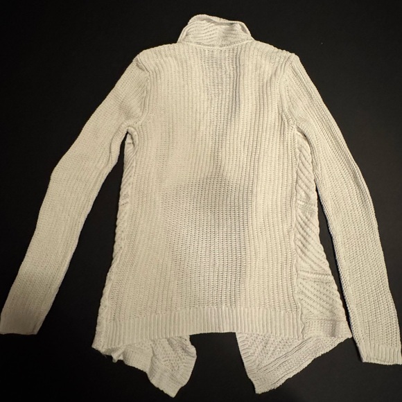 Chaus New York Women's Cream Open Front Sweater - Picture 2 of 4